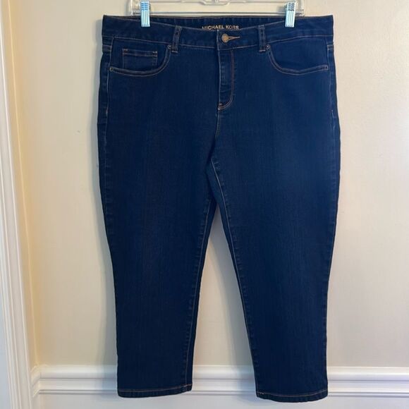 Michael Kors Plus Size Straight Crop - Picture 1 of 7